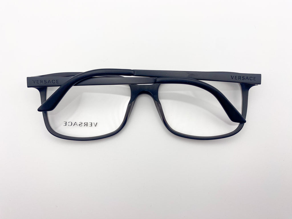 Versace eyeglasses on a white background