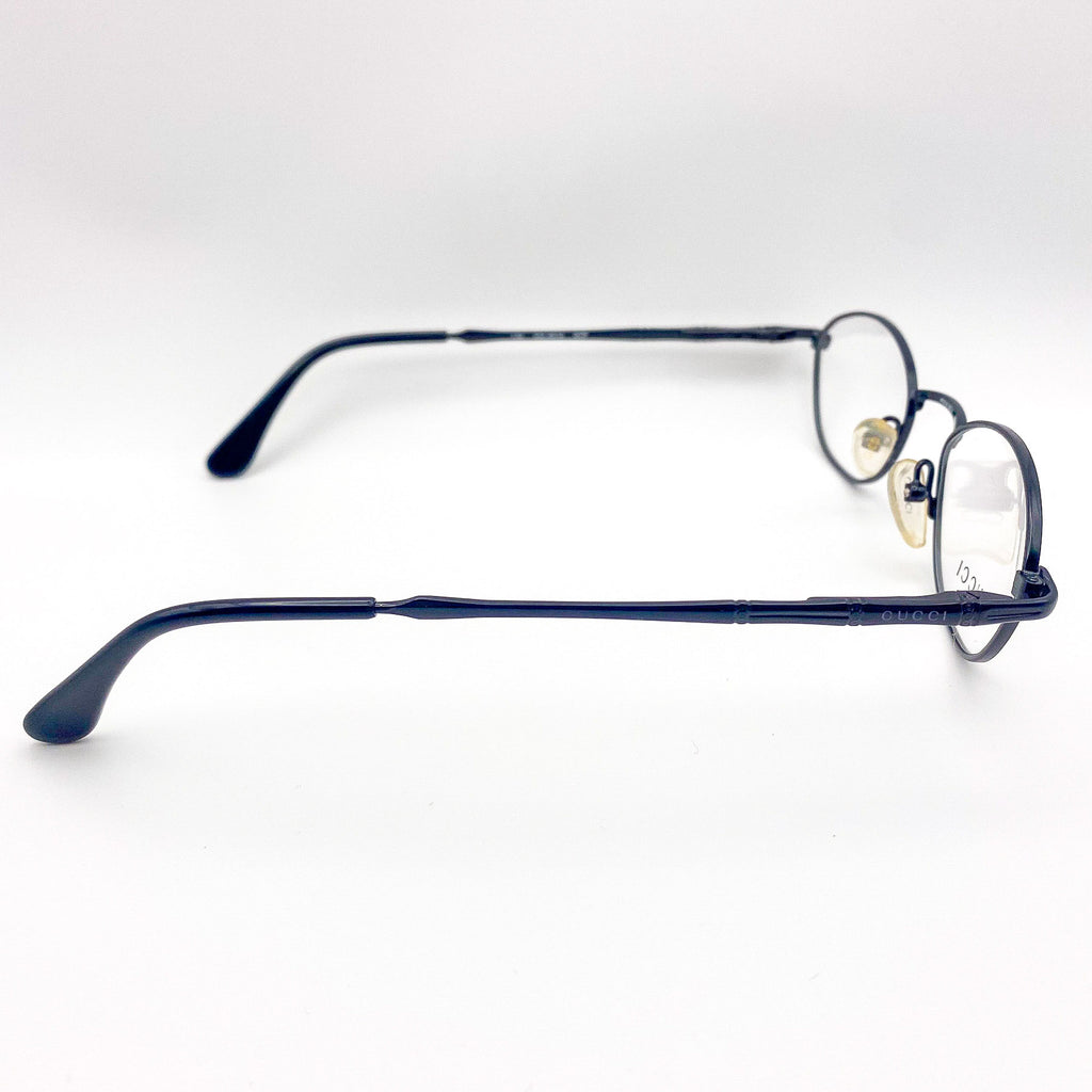 Pair of eyeglasses on a white background