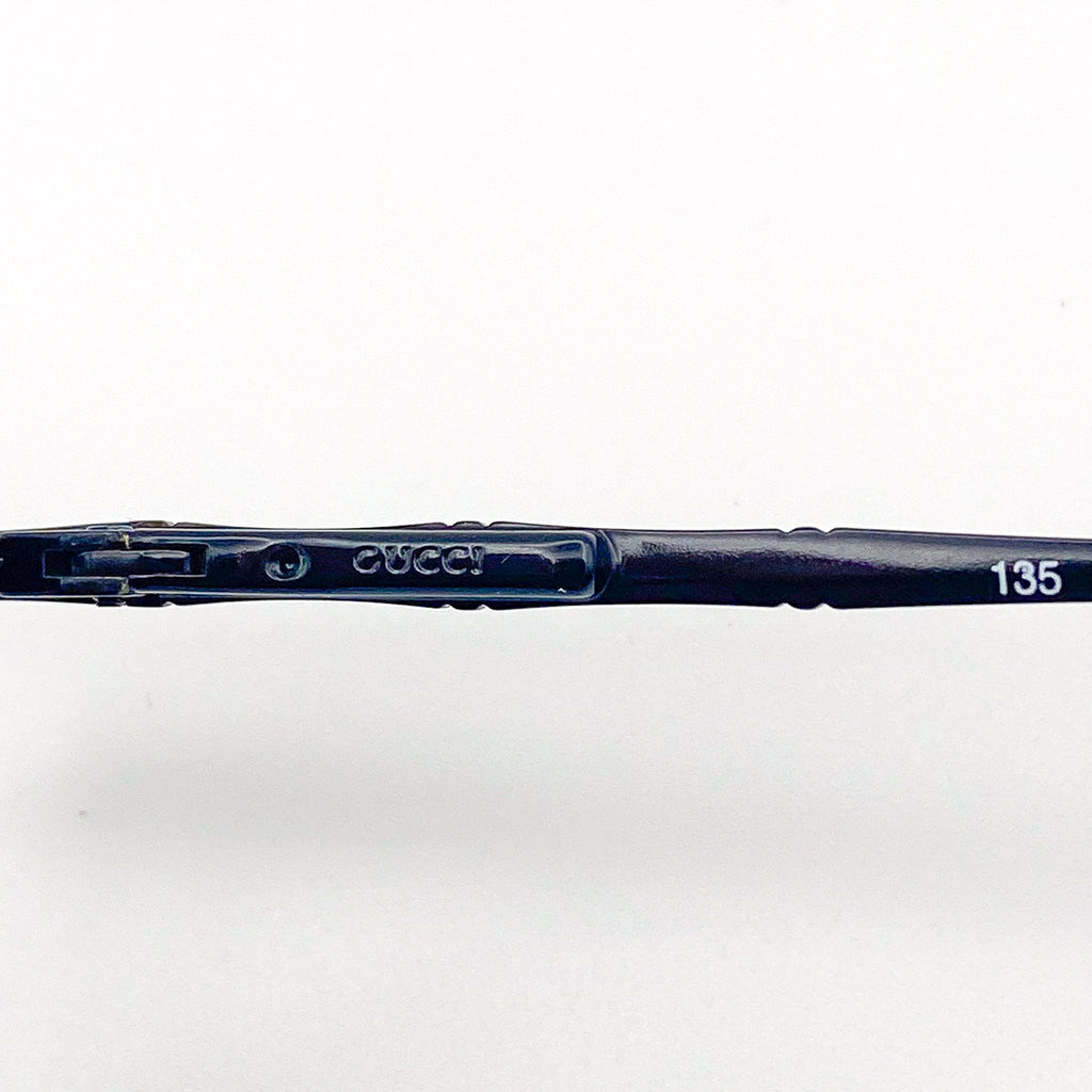 Gucci eyeglasses frame on a white background