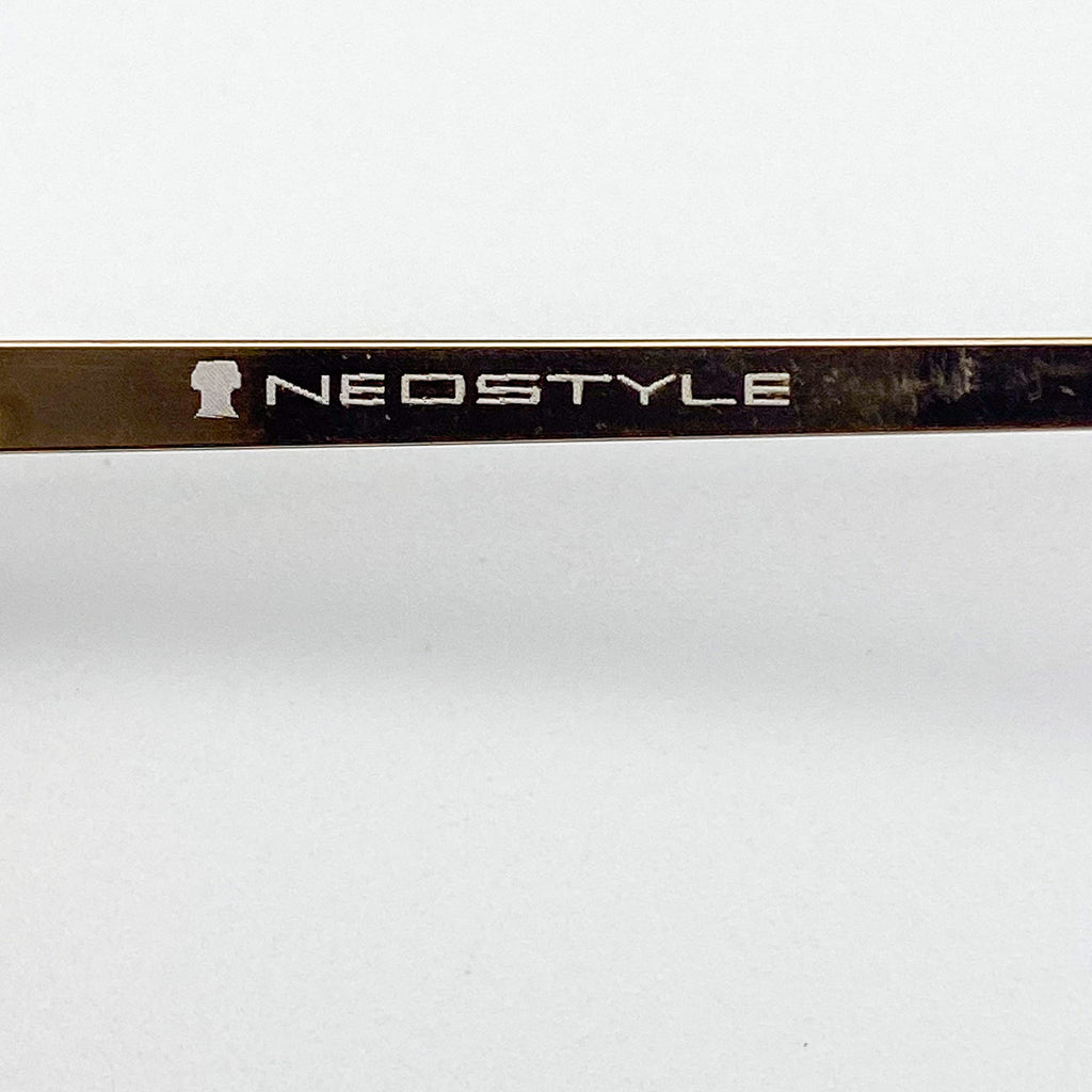 Neostyle eyeglasses temple on a white background